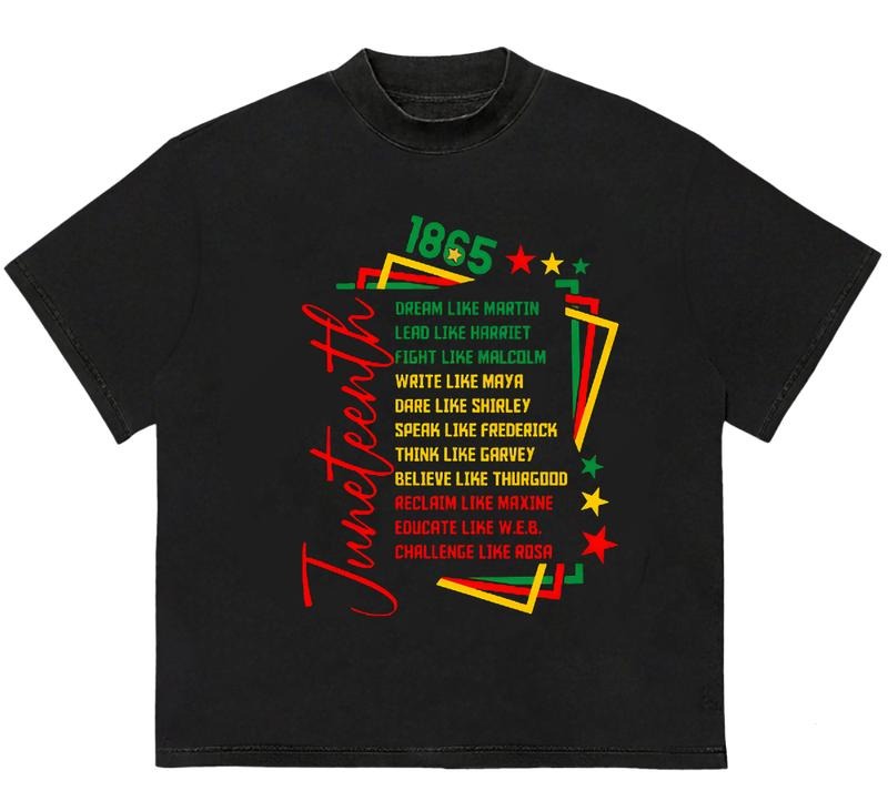 Juneteenth Dream Like T-Shirt Retro Design Perfect for Active Days and Casual Style Hoodie, Sweatshirt | DripVista.com
