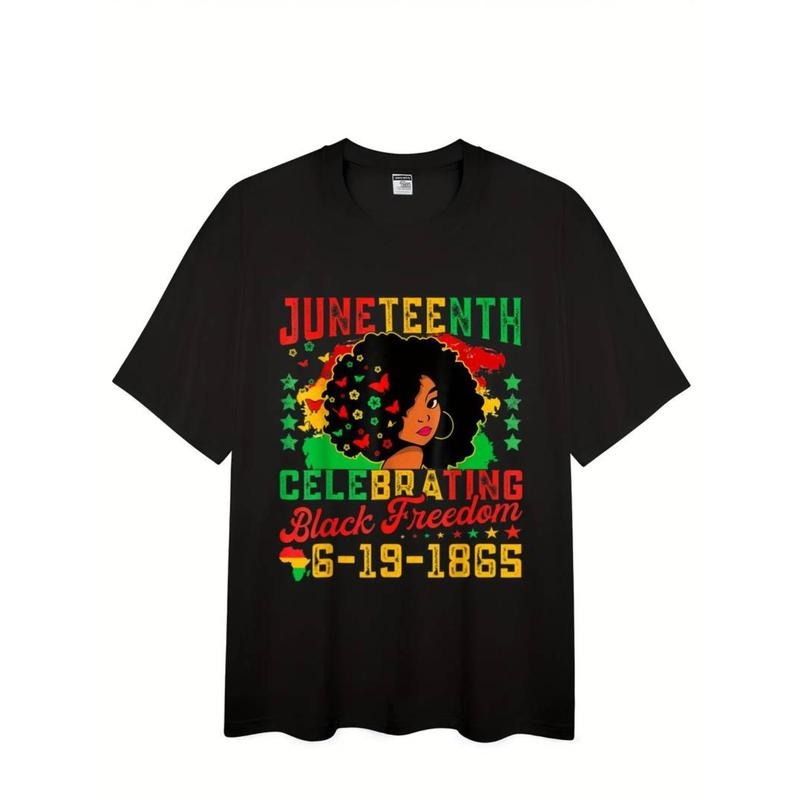 Juneteenth Flag Celebrating Black Freedom Juneteenth 1865 Novelty Awesome Graphic Lightsaber brand-Shirt Fashion...