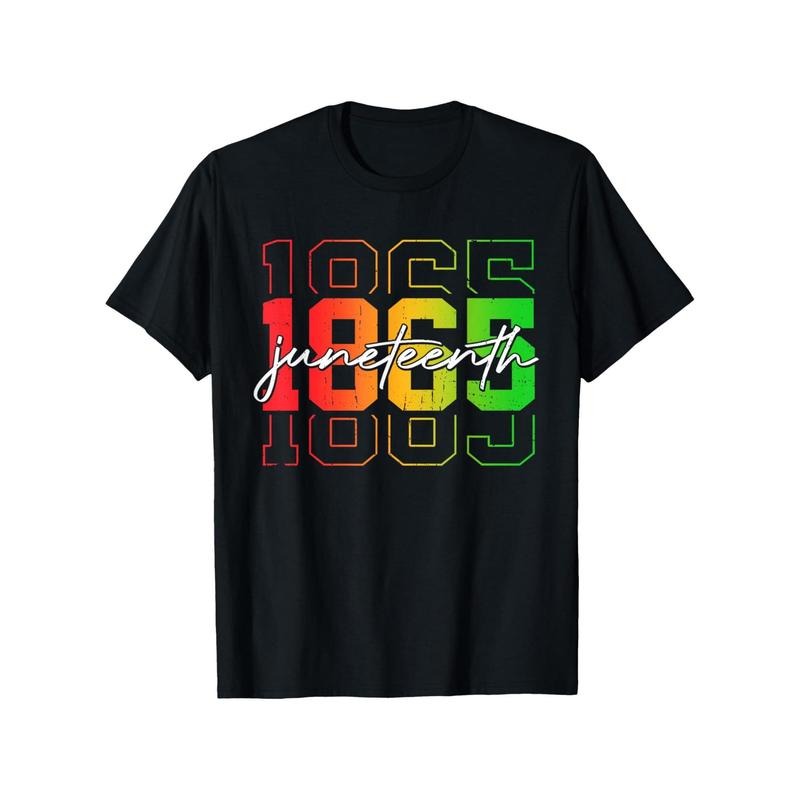 Juneteenth Shirt Men Women Kids Celebrate Black Freedom 1865 Lightsaber brand Shirt Cotton Casual Tshirts Crewneck...