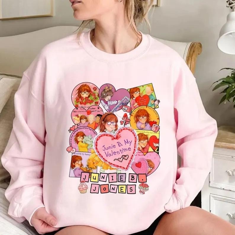 Junie B My Valentine Shirt, Junie B Jones Education Shirt, Teacher Valentine Shirt, Teacher Shirt, First Grade Teacher...