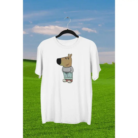 Just A Chill Guy Funny Meme Shirt, My New Character Chill Guy Dog That Lowkey Doesn't Give Meme Shirt, Funny Viral Trending Meme Shirt