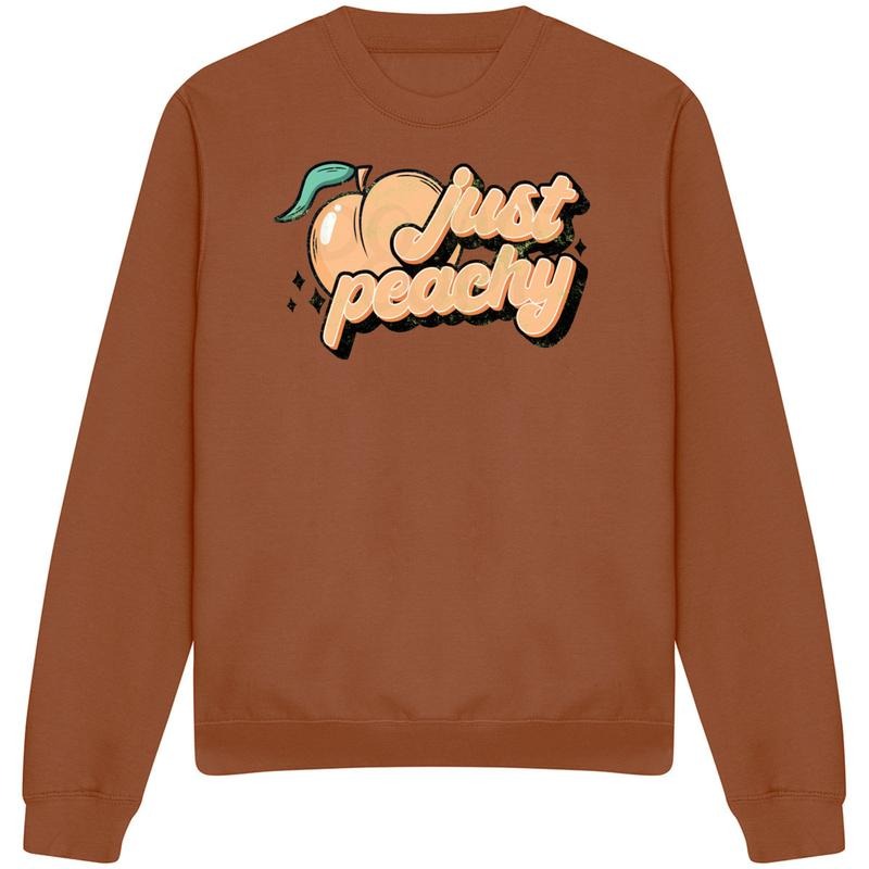 Just Peachy Just Hoods Sweatshirt T-Shirts, Hoodie | DripVista.com