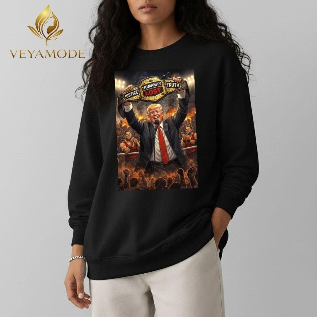 Justice Humanity Lost Truth Trump tee
