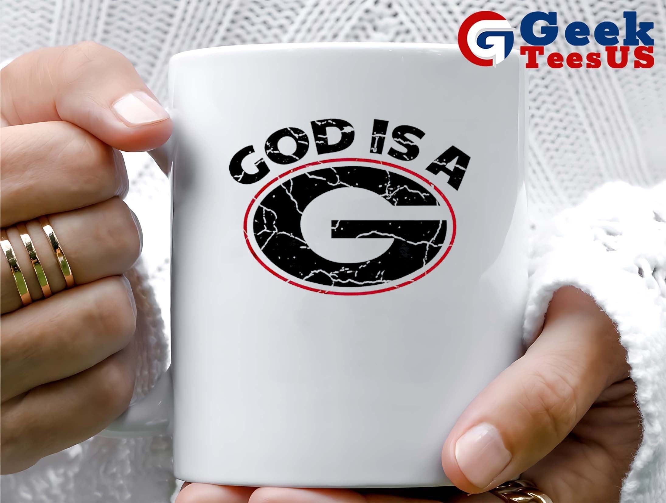 Justin Williams God is a Georgia Bulldogs logo shirt