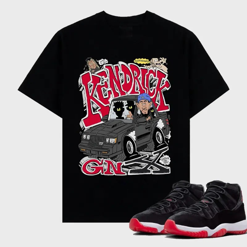K Dot GNX Album Graphic Tee, Y2k Streetwear Short Sleeve Unisex Cotton T-shirt Hoodie, Sweatshirt | DripVista.com