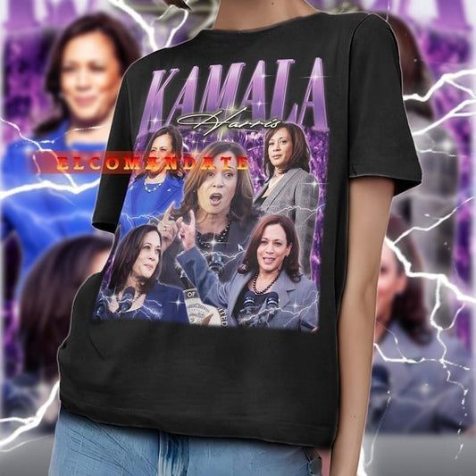 KAMALA HARRIS Shirt, Kamala Harris Vintage Shirt, Kamala Harris Retro 90s T-shirt, Kamala Harris Sweatshirt, Kamala Harris Longsleeve