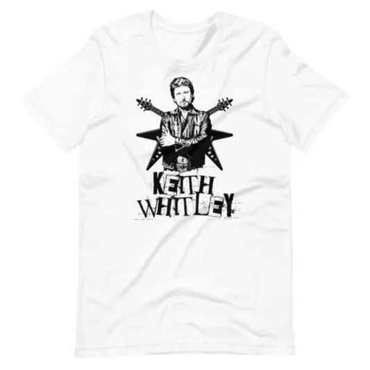 KEITH WHITLEY Country Music Punk Parody Tee Short-Sleeve Unisex T-Shirt Casual Classic