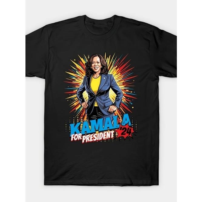 Kamala Harris 2024 T-Shirt Made in USA Hoodie, Sweatshirt | DripVista.com