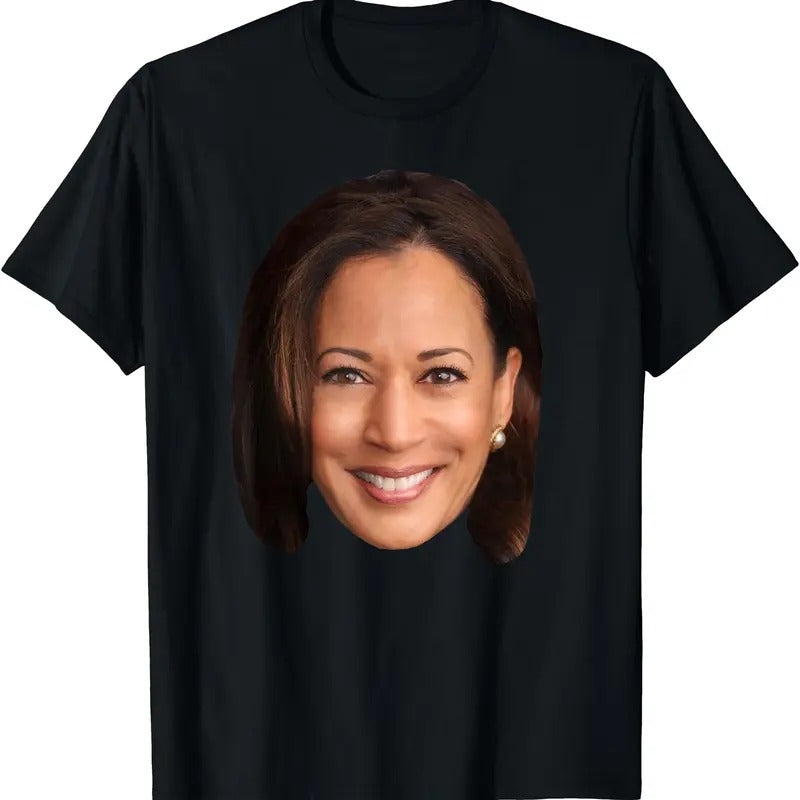 Kamala Harris Face 2024 T-Shirt Hoodie, Sweatshirt | DripVista.com
