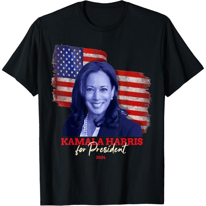 Kamala Harris for President 2024 Madam Vice President T-Shirt made in usa Hoodie, Sweatshirt | DripVista.com