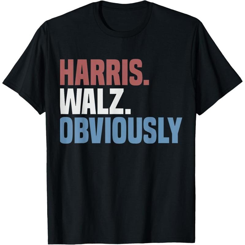 Kamala Walz Obviously 2024 Harris Waltz 2024 Election T-Shirt made in usa Hoodie, Sweatshirt | DripVista.com