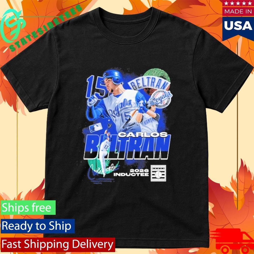 Kansas City Royals Carlos Beltran 2026 Hall Of Fame Shirt