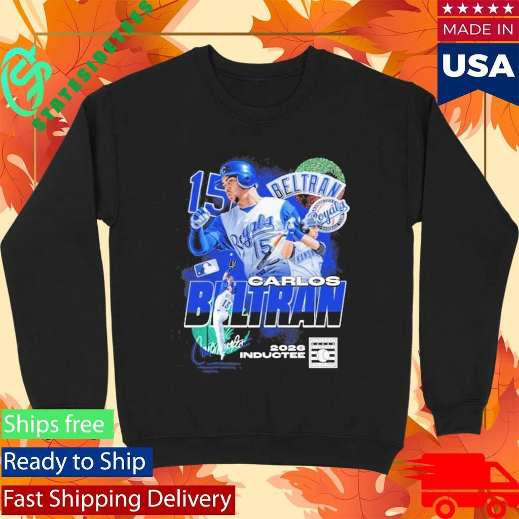 Kansas City Royals Carlos Beltran 2026 Hall Of Fame Shirt