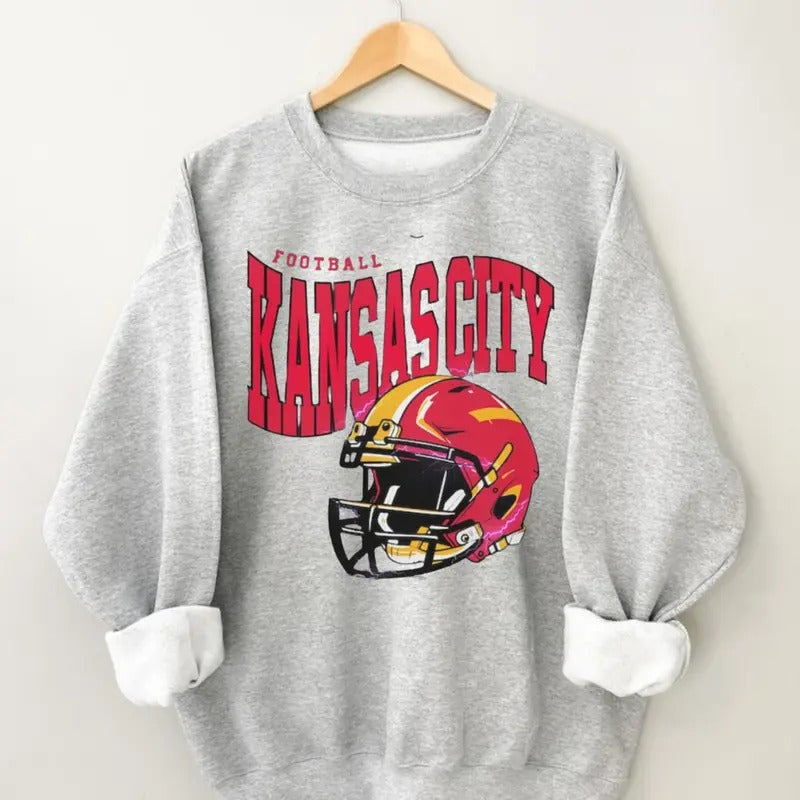 Kansas City Vintage Sweatshirt - For Man and Woman