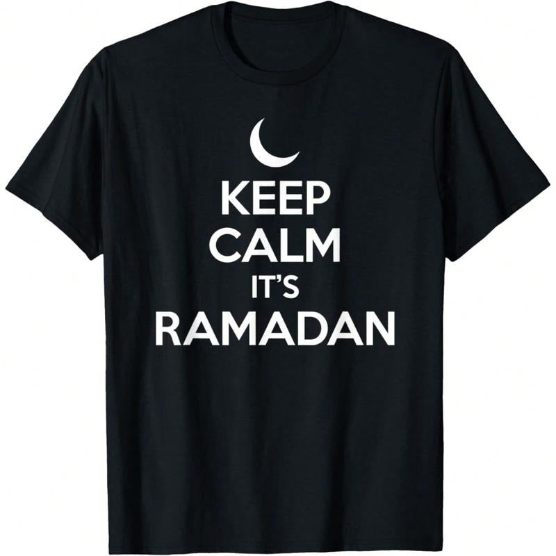 Kareem Men'WB shield T-Shirt Funny Ramadan Tee FOG Breathable Comfortable Short Sleeve Top for Summer Menswear Streetwear...