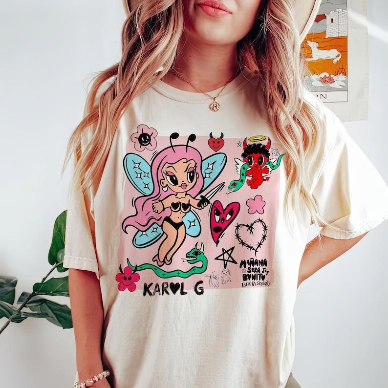 Karol G shirt, Manana sera Bonito Shirt, La Bichota Shirt,Bichota, Cutee Karol G Tour Gift for men women unisex tshirt