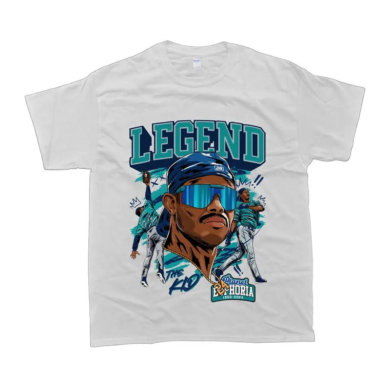 Ken Griffey Jr The Kid Basketball Legend Signature Vintage T-Shirts, Hoodie, Sweatshirt | DripVista.com