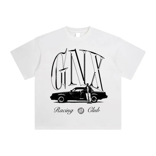 Kendrick Lamar GNX Album Shirt, Vintage GNX Racing Glub Shirt, Unisex Streetwear Style Top Tee