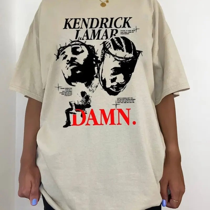 Kendrick Lamar Vintage Graphic Shirt, Kendrick Lamar Graphic Shirt,Kendrick Lamar Damn Shirt, Limited Edition Graphic...
