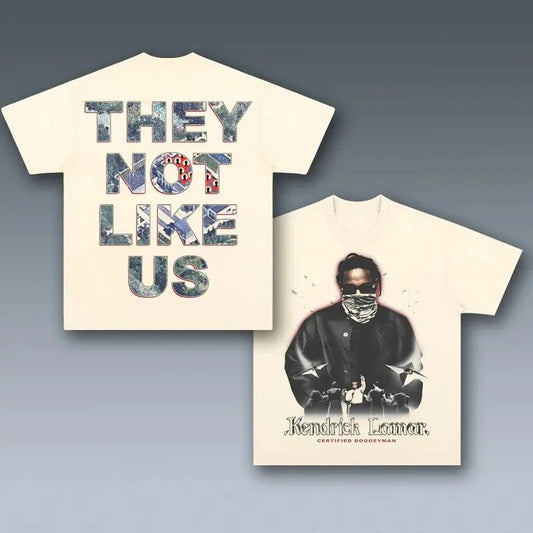 Kendrick Lamar Vintage Tshirt Kdot Amazon Popup Concert Not Like Us Drake High quality Tshirt Shortsleeve Crewneck Summer Lady Comfort Streetwear Underwear Womenswear Top