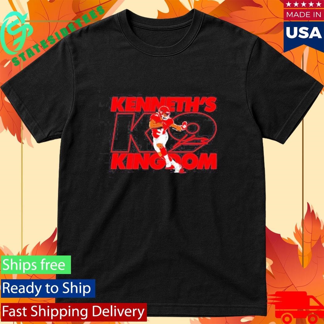 Kenneth Walker III Kansas City Chiefs K9 Kenneth’s Kingdom Shirt