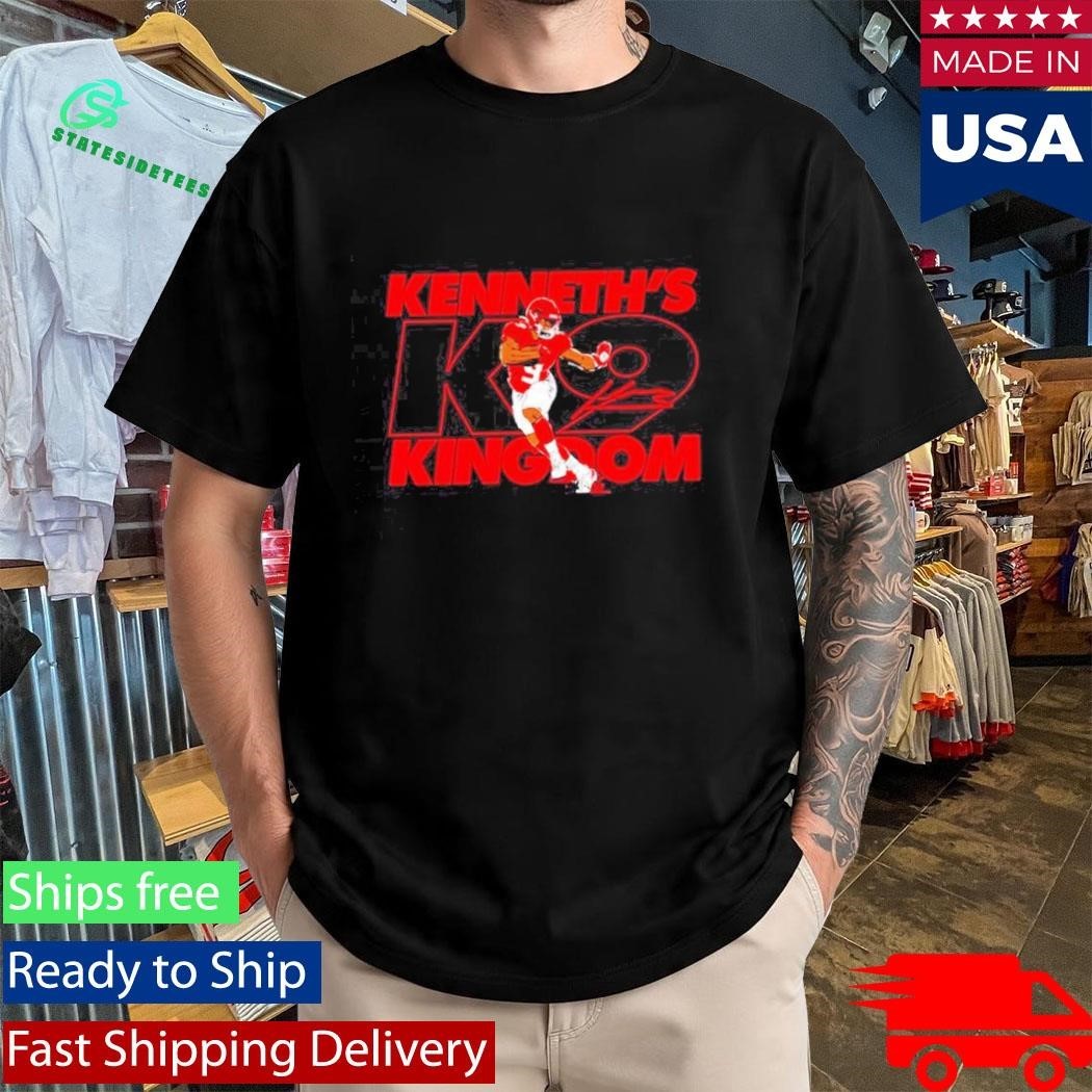 Kenneth Walker III Kansas City Chiefs K9 Kenneth’s Kingdom Shirt