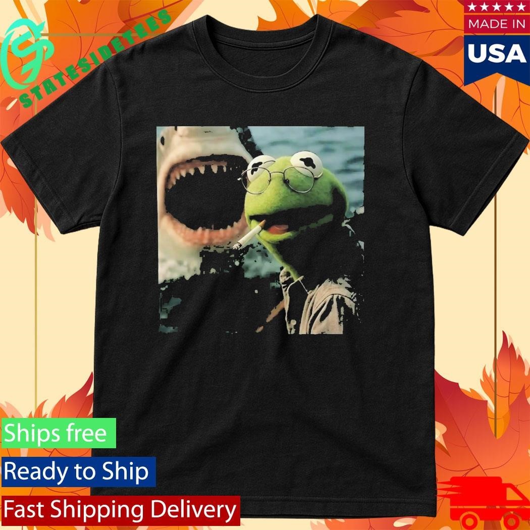 Kermit The Frog Smoking Meme Shirt