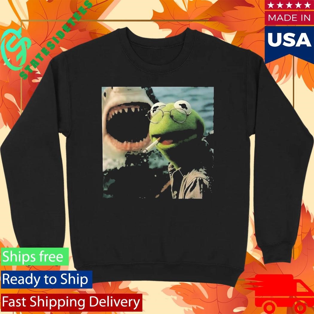 Kermit The Frog Smoking Meme Shirt