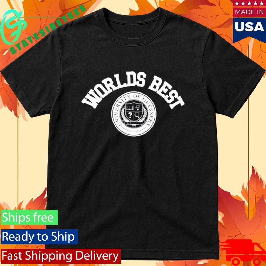 Kevin Langue Worlds Best University Of Guessers Shirt