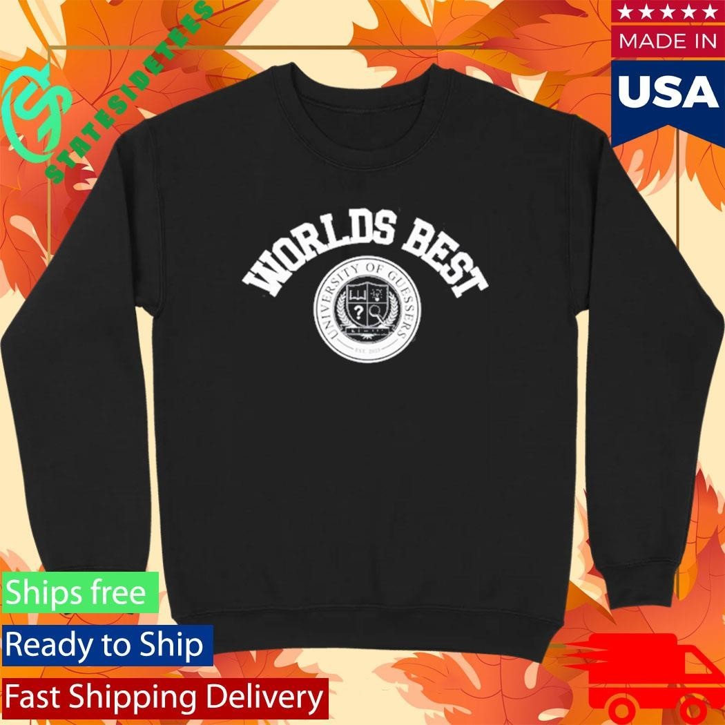 Kevin Langue Worlds Best University Of Guessers Shirt
