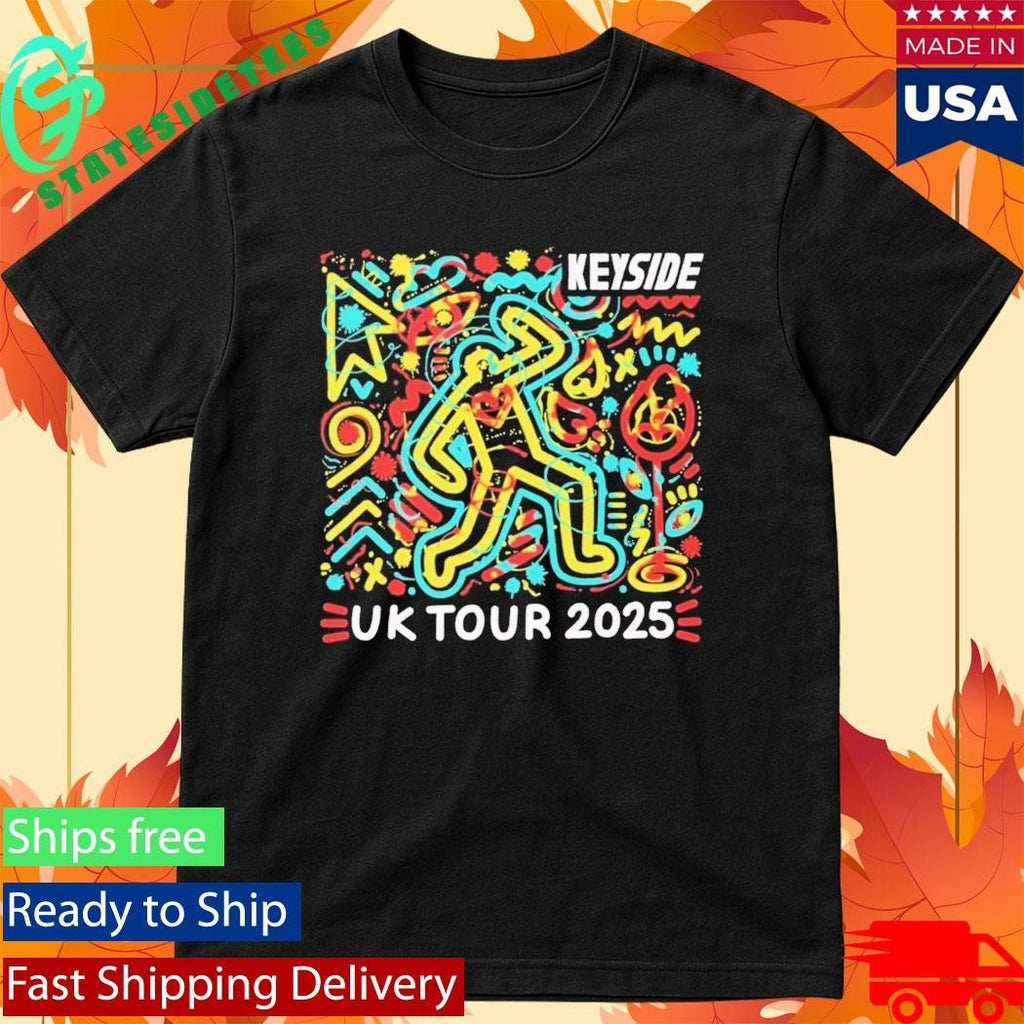 Keyside Music Official 2025 Uk Tour Shirt