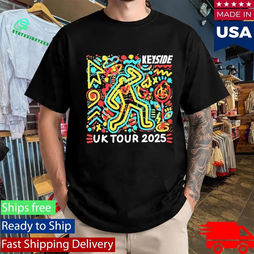 Keyside Music Official 2025 Uk Tour Shirt