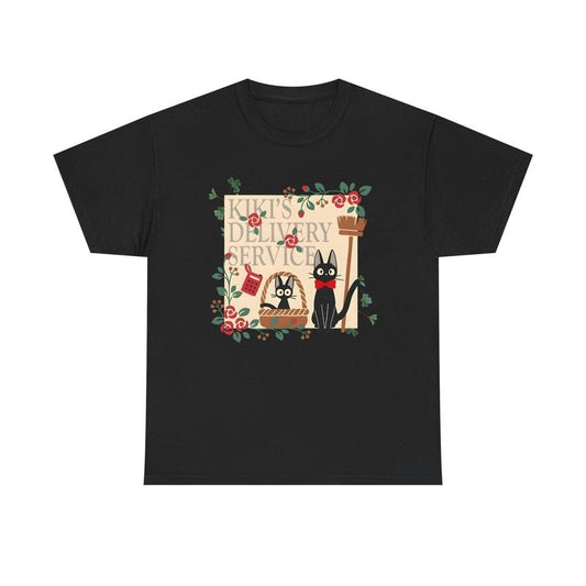 Kiki's Delivery Service Sweatshirt, Jiji Sweatshirt, Studio Ghibli Sweatshirt, Hayao Miyazaki, Anime Fanstyle{n002}2