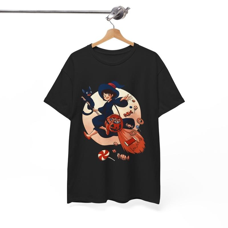 Kiki's Delivery Service TShirt, Ghibli Shirt, Studio Ghibli Shirt, Hayao Miyazaki, Anime Gift Idea