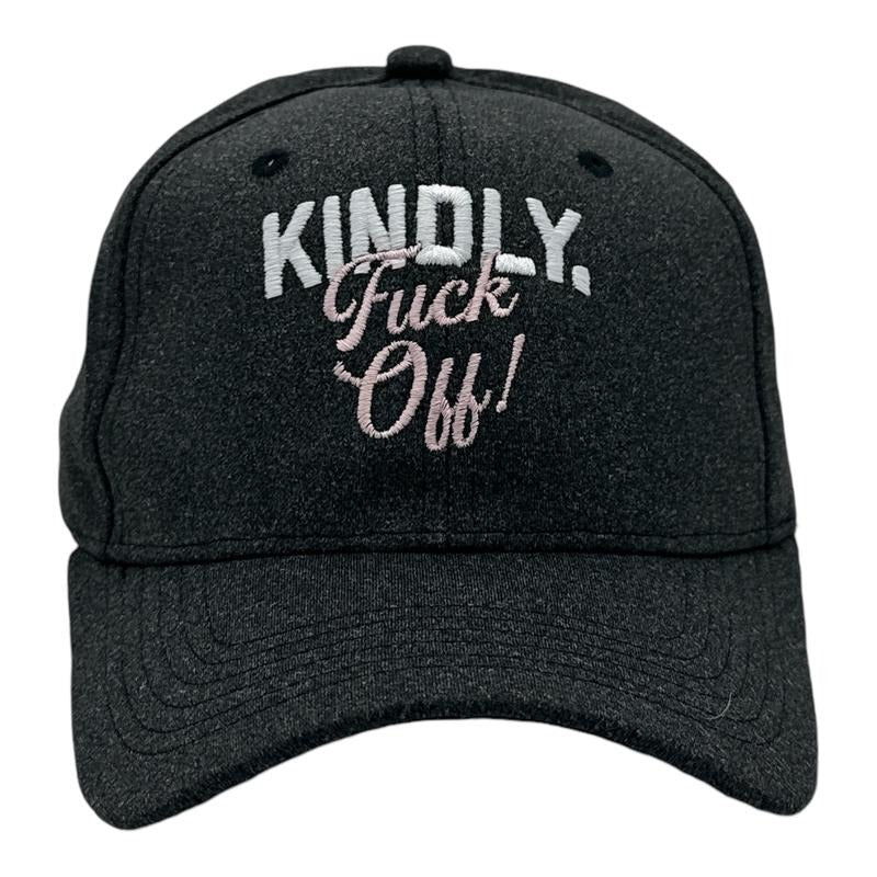 Kindly F*ck Off Hat Funny Sarcastic Novelty Cap Funny Hats Funny Sarcastic  Novelty Caps for Men Black - Standard...