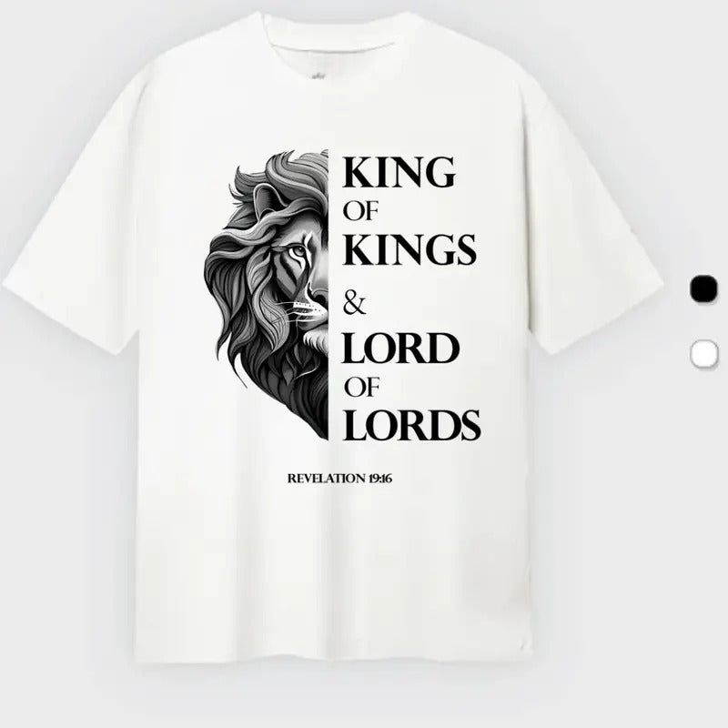 King Of Kings Christian T-Shirt, Perfect Gift, Outdoors T-Shirt, Cotton Unisex T-Shirt Hoodie, Sweatshirt | DripVista.com