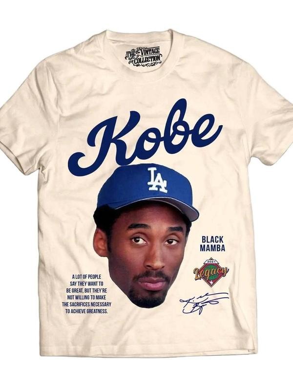Kobe Dodgers Tribute T-Shirt Sweatshirt Hoodie | DripVista.com