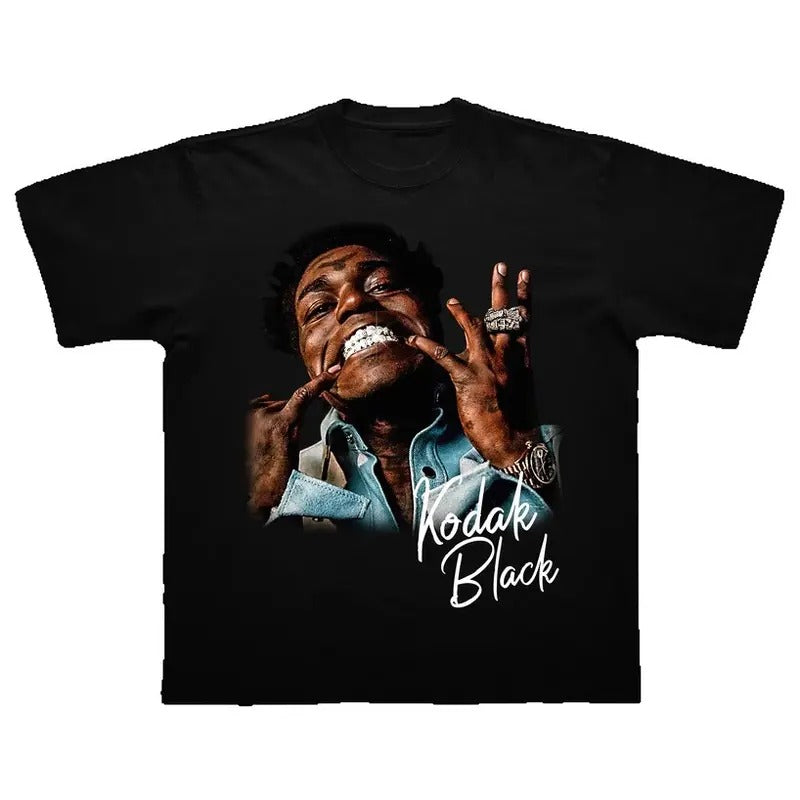 Kodakk Black Graphic Tee, Kodakk Black Hoodie, Sweatshirt | DripVista.com