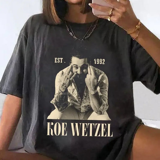 Koe Country Music T-Shirt, Wetzel Shirt, Country Music 2024 Koe Concert Shirt