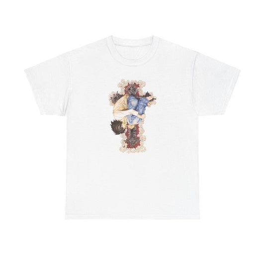 L DEATH NOTE T-Shirt - Graphic Casual Crew Neck Tee - Cotton Blend - Medium Size - Suitable for All Seasons - Fitted Design - Top, Menswear