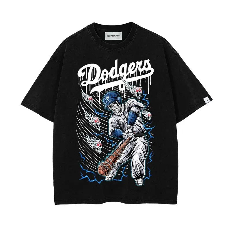 LA DODGER "BLEEDING BLUE" Planet Euphoria Shirt, Vintage 90s Unisex Tee Various Sizes and Colors, shirt trend Hoodie,...