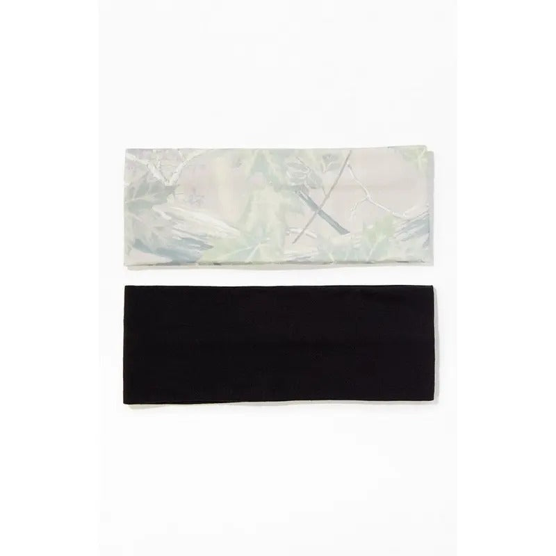 LA Hearts Women's 2 Pack Camo & Black Soft Headbands T-Shirts, Hoodie, Sweatshirt | DripVista.com