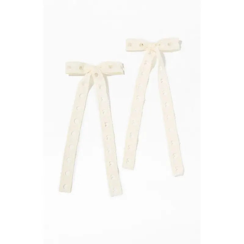 LA Hearts Women's 2 Pack Crochet Hair Clips T-Shirts, Hoodie, Sweatshirt | DripVista.com