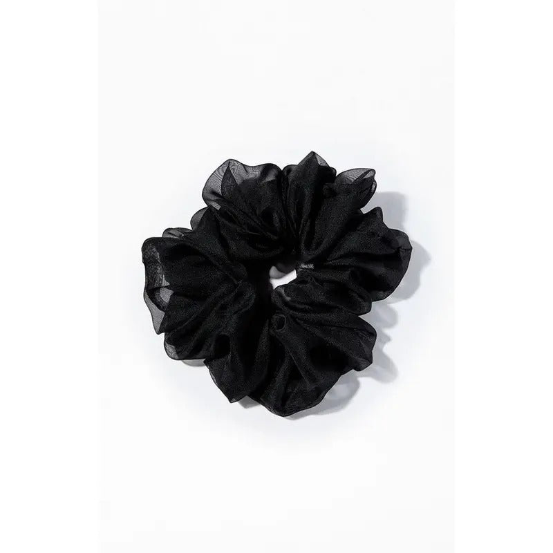 LA Hearts Women's Black Jumbo Chiffon Hair Scrunchie T-Shirts, Hoodie, Sweatshirt | DripVista.com