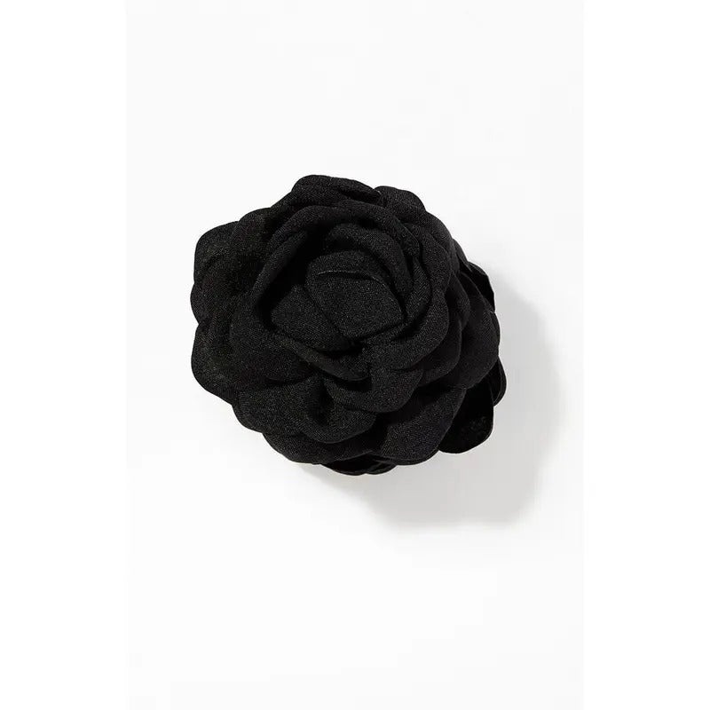 LA Hearts Women's Black Rose Hair Claw Clip T-Shirts, Hoodie, Sweatshirt | DripVista.com
