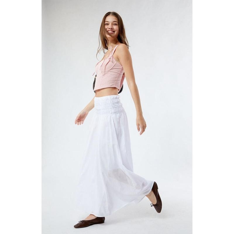 LA Hearts Women's Cotton Tiered Maxi Skirt - Multicolor T-Shirts, Hoodie, Sweatshirt | DripVista.com
