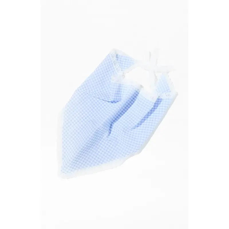 LA Hearts Women's Dolly Gingham Lace Headscarf T-Shirts, Hoodie, Sweatshirt | DripVista.com