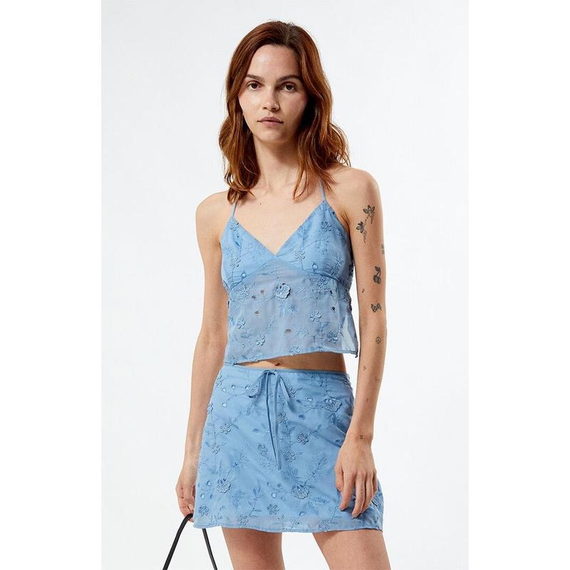 LA Hearts Women's Eyelet Mini Skirt - Multicolor T-Shirts, Hoodie, Sweatshirt | DripVista.com