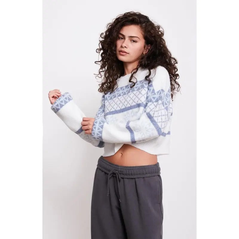 LA Hearts Women's Fair Isle Sweater T-Shirts, Hoodie, Sweatshirt | DripVista.com
