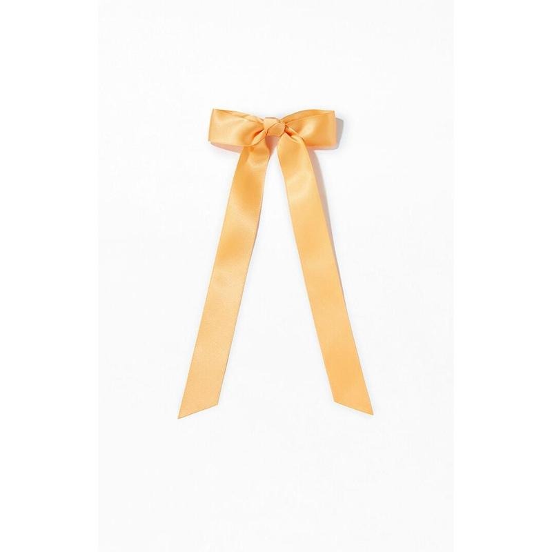 LA Hearts Women's Orange Satin Bow Barrette T-Shirts, Hoodie, Sweatshirt | DripVista.com